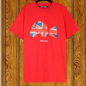 Palm Angels Men's Short Sleeve T-Shirt Red